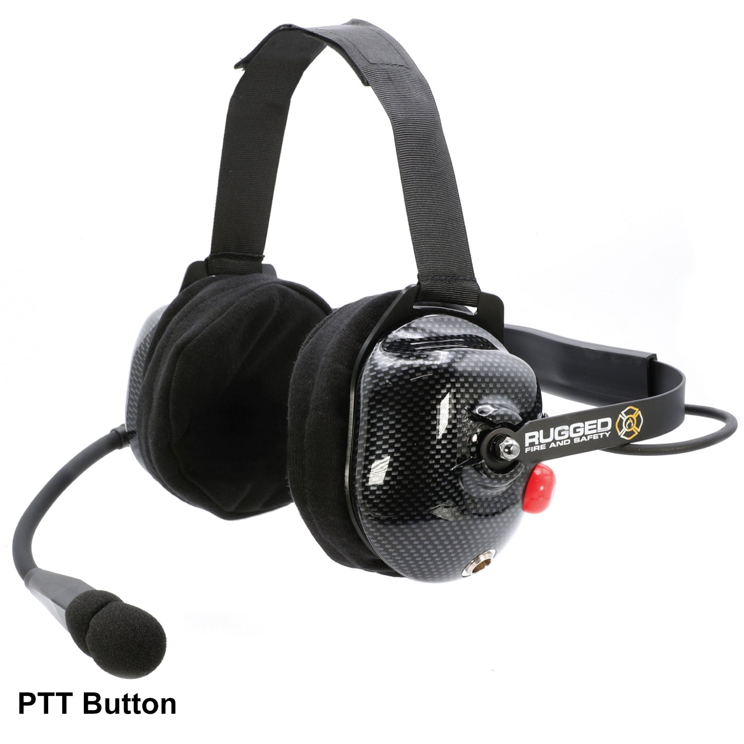 FHS Behind The Head Fire Safety Industrial Headset - ANSI Certified Hearing Protection for Construction, Manufacturing & Emergency Response Teams - Ideal for Loud Work Environments & Fire Safety Training
