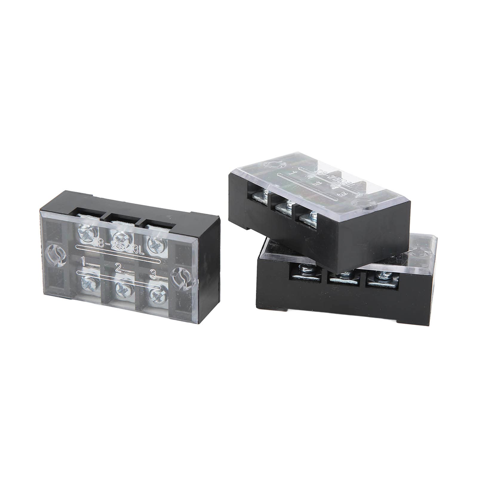 Easy Install Terminal Strips - High Quality Circuit Terminal Blocks for Power Distribution Box & Cabinet - Ideal for Factory, Industrial & Home Electrical Wiring Projects