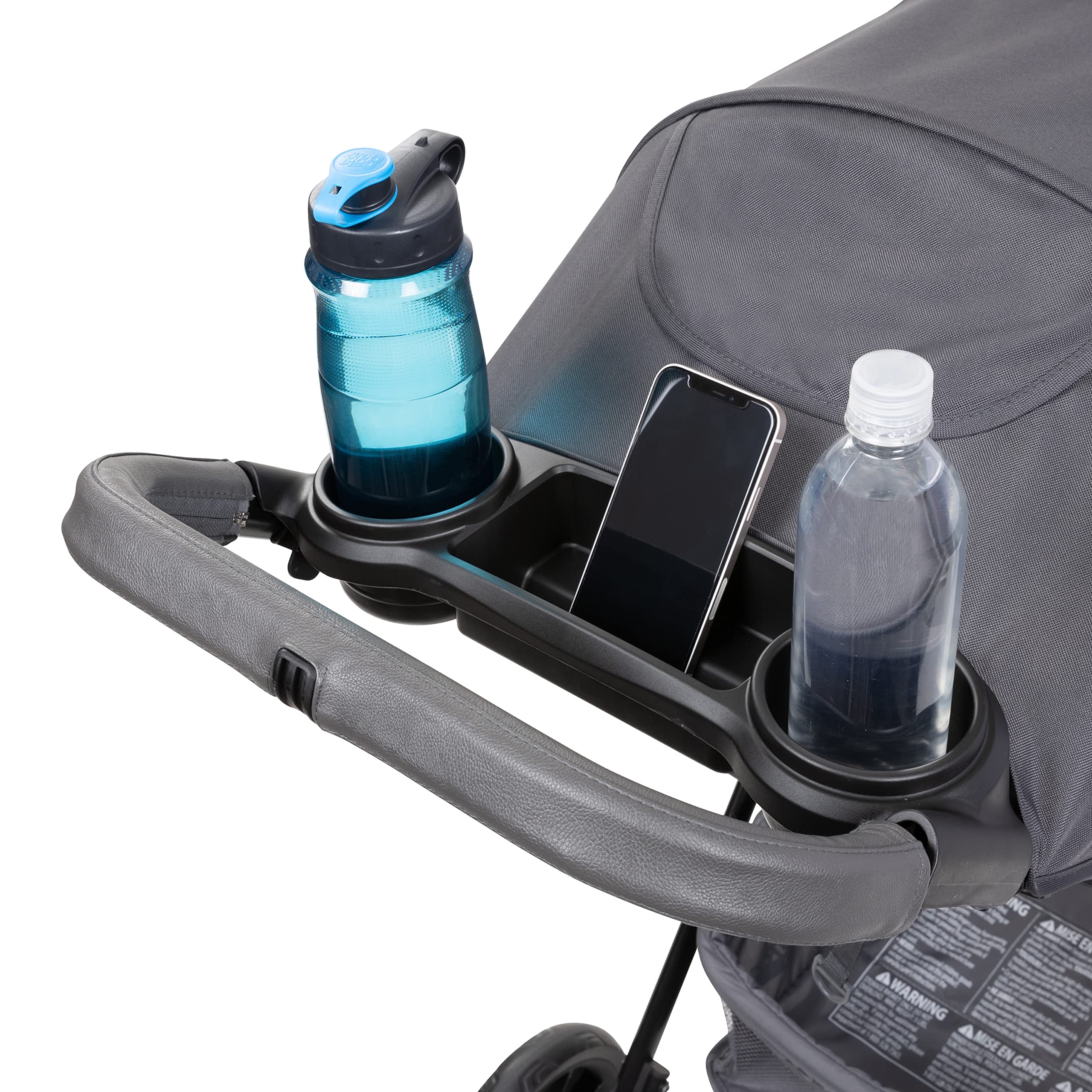 Baby Trend Passport® Cargo Stroller Travel System with EZ-Lift™ PLUS Infant Car Seat - Lightweight Compact Stroller for Newborns & Toddlers, Pink Bamboo Design | Perfect for Air Travel, Shopping & Daily Walks