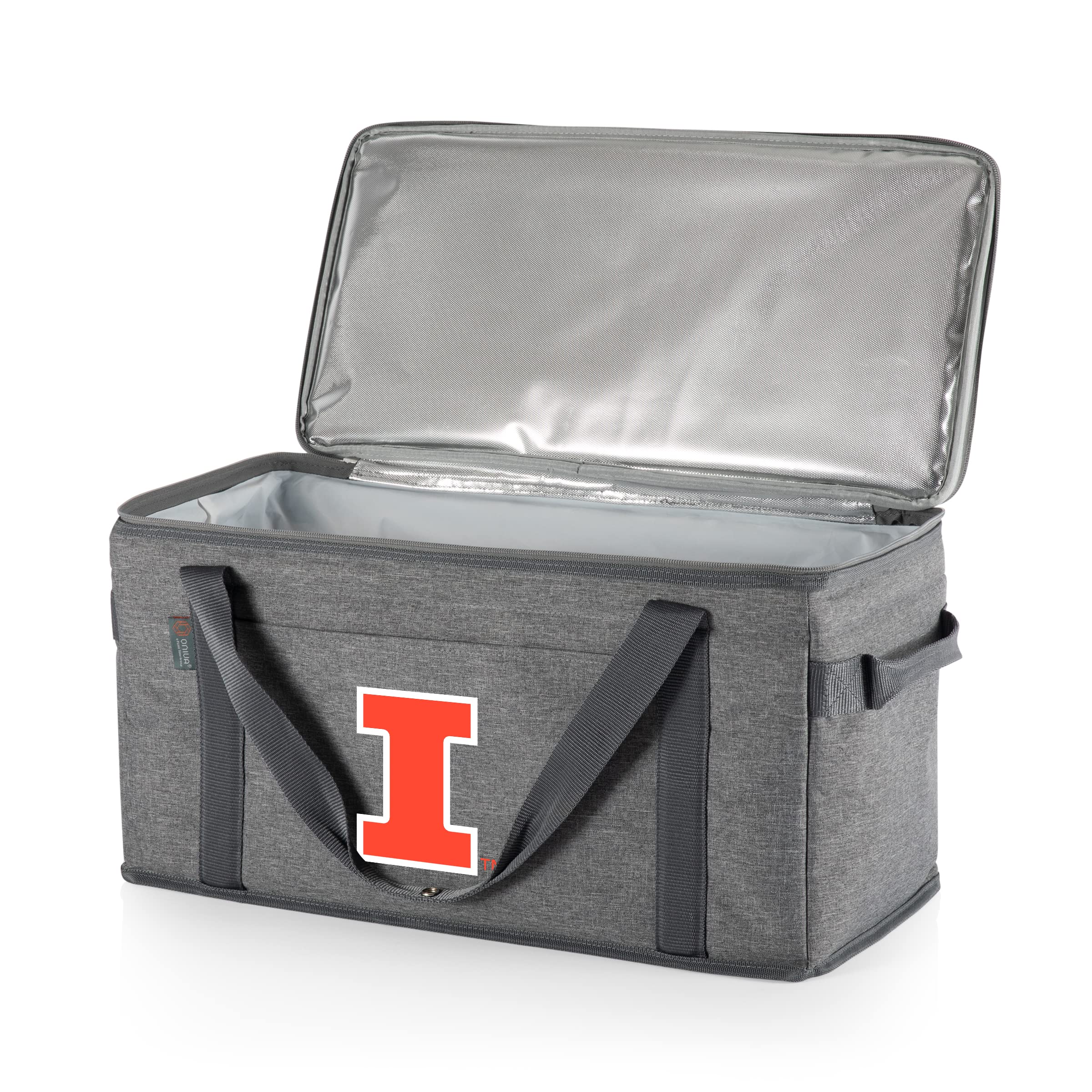 PICNIC TIME NCAA Unisex-Adult 64 Can Collapsible Cooler - Portable Insulated Picnic Cooler for Camping, Beach, Tailgating & Outdoor Parties