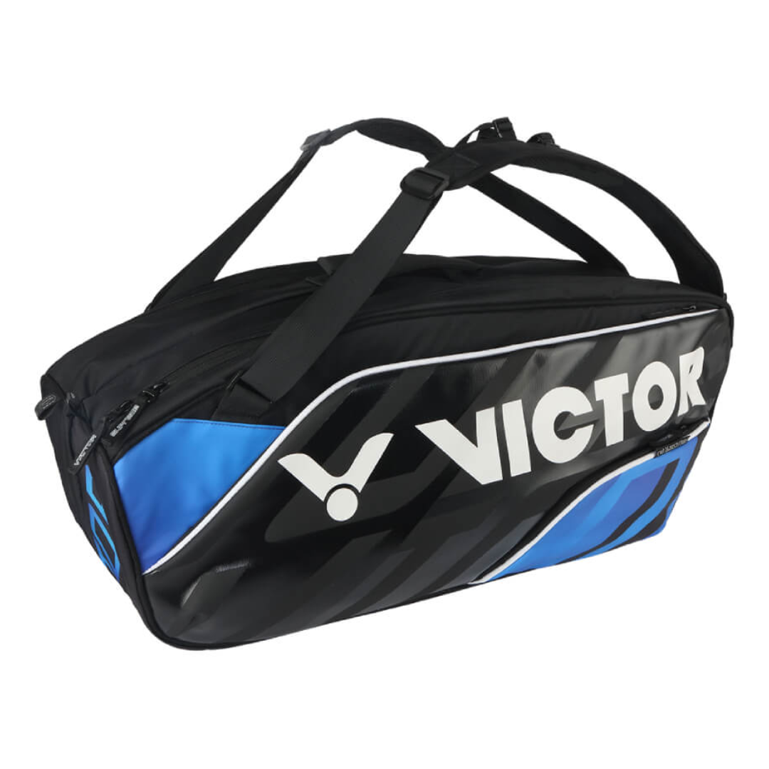Victor BR9213 6-Piece Badminton Racket Bag - Lightweight Tennis & Badminton Equipment Storage for Sports & Travel