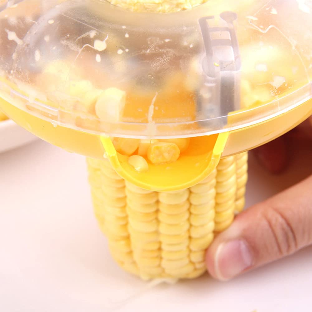 Corn Kernel Remover Tool - Stainless Steel Corn Stripper & Thresher for Fresh Corn - Easy to Use Kitchen Gadget for Cooking & Meal Prep - Perfect for Salads, Soups, and BBQ Parties