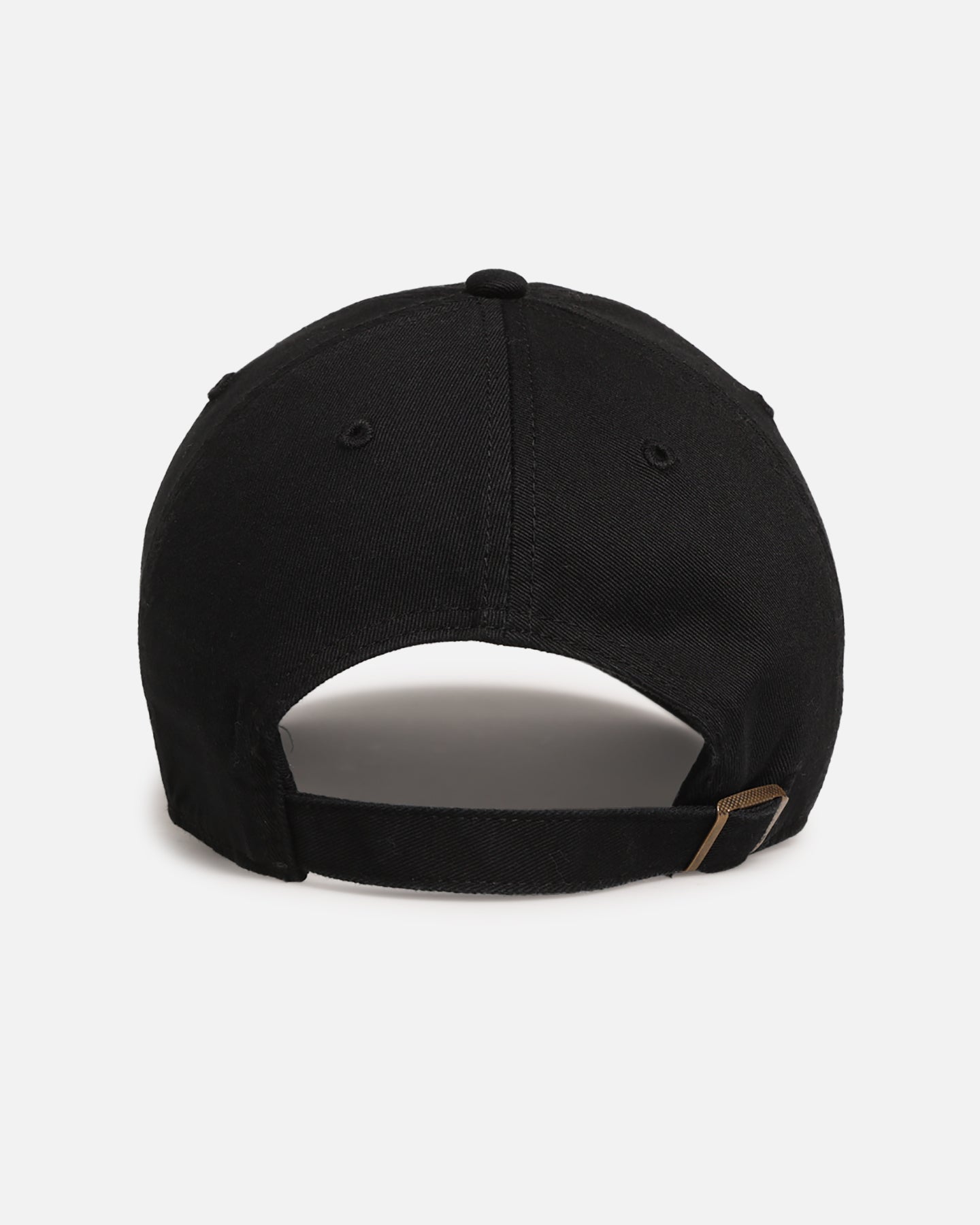 47 Brand Los Angeles Dodgers 'Metallic' 47 Clean Up Strapback Adjustable Snapback Hat - Black & Gold Baseball Cap for Men & Women - Perfect for Games, Streetwear & Casual Outfits