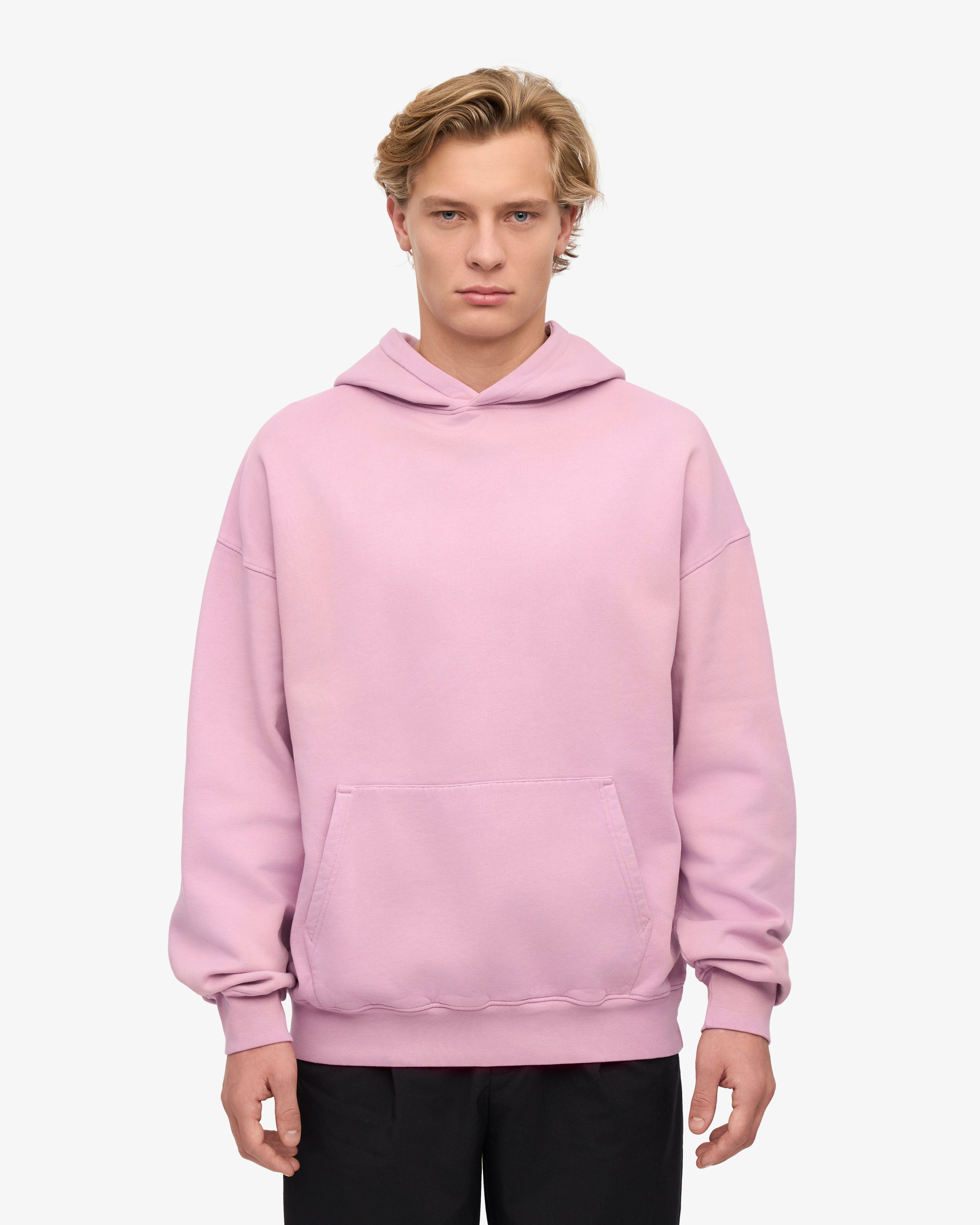 Organic Oversized Hoodie with Cherry Blossom Print - Soft Cotton Pullover for Women & Men - Perfect for Casual Wear, Street Style & Loungewear