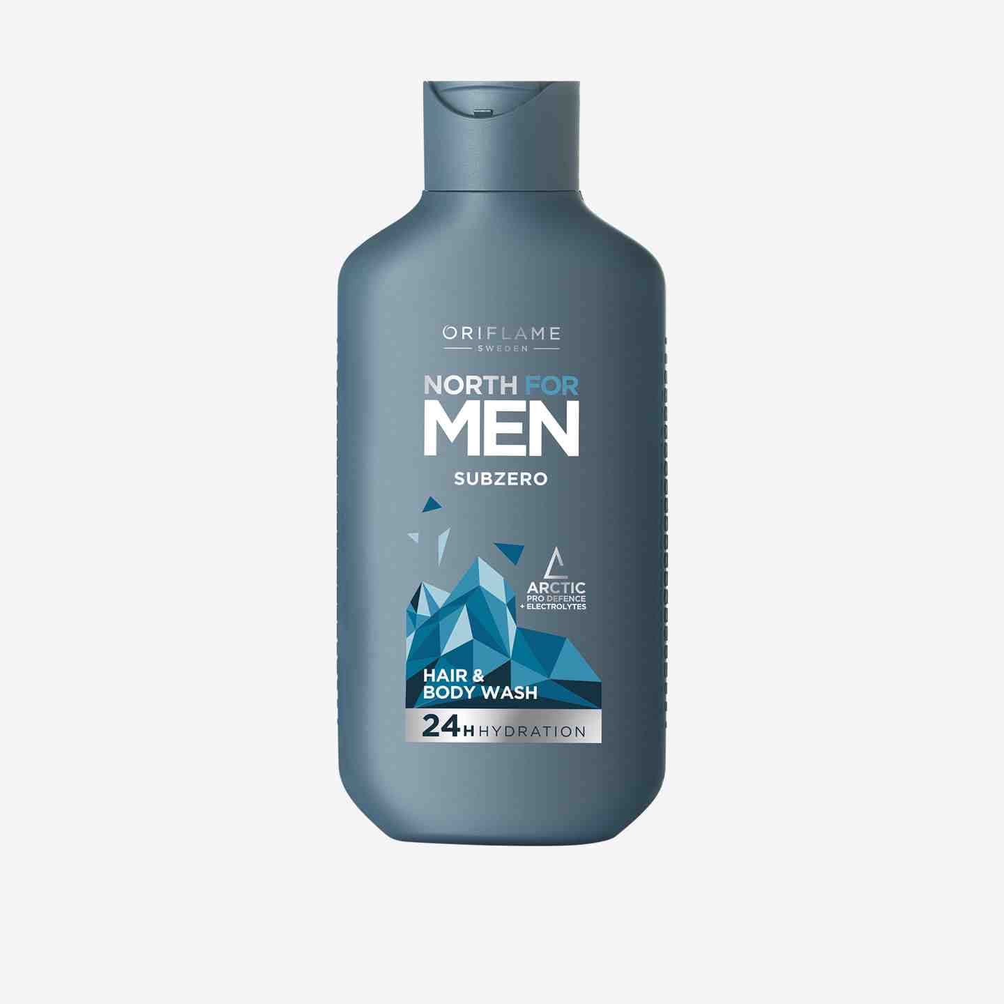 Ori Flame Subzero Hair & Body Wash 250ml - Hydrating Shampoo & Body Cleanser for Men & Women - Perfect for Gym, Travel & Daily Use