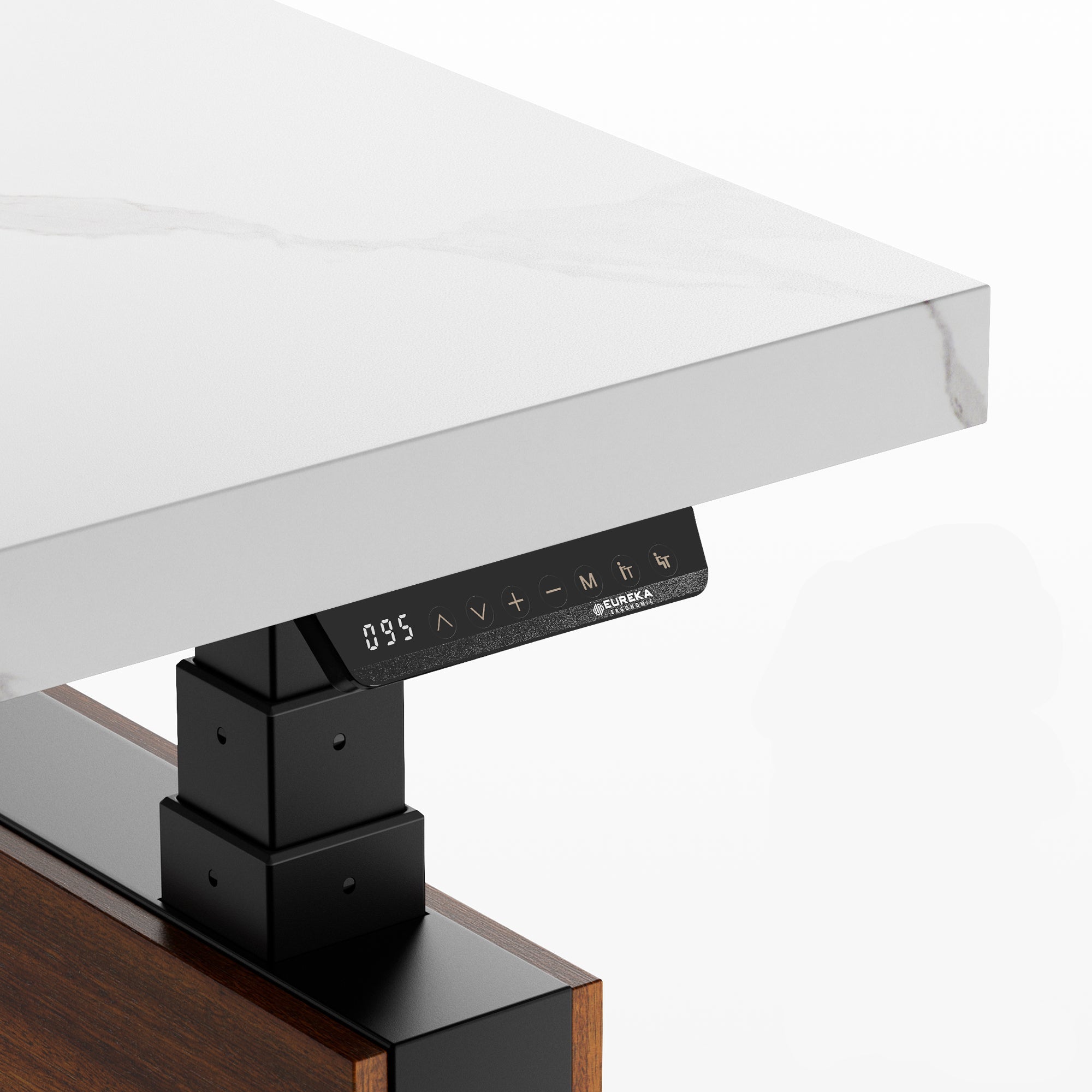 Zen Pro Executive Standing Desk - Adjustable Height Electric Standing Desk for Home & Office - Ergonomic Workstation for Productivity & Comfort