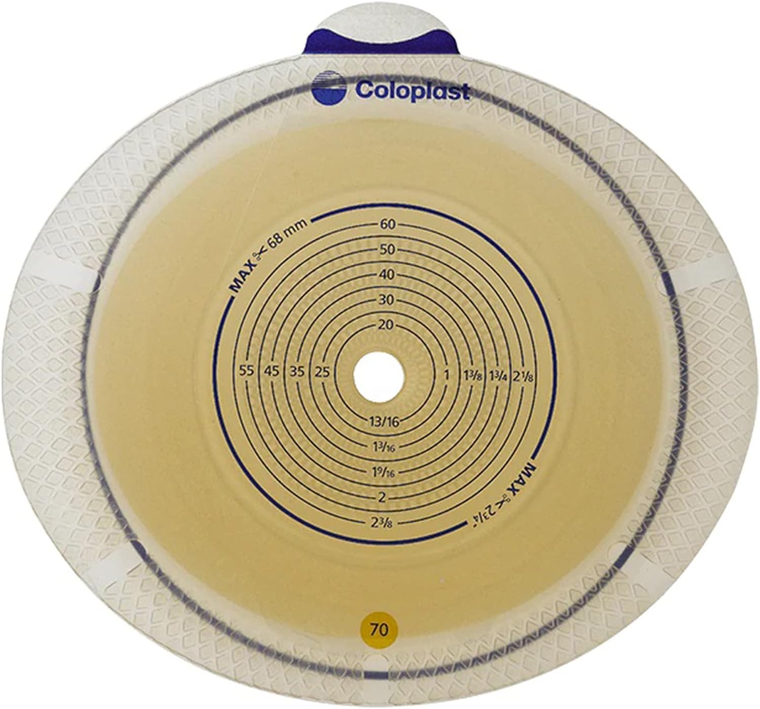 Coloplast SenSura Flex Xpro Two-Piece Ostomy Pouch System - Extended Wear Skin Barrier, 2 3/4