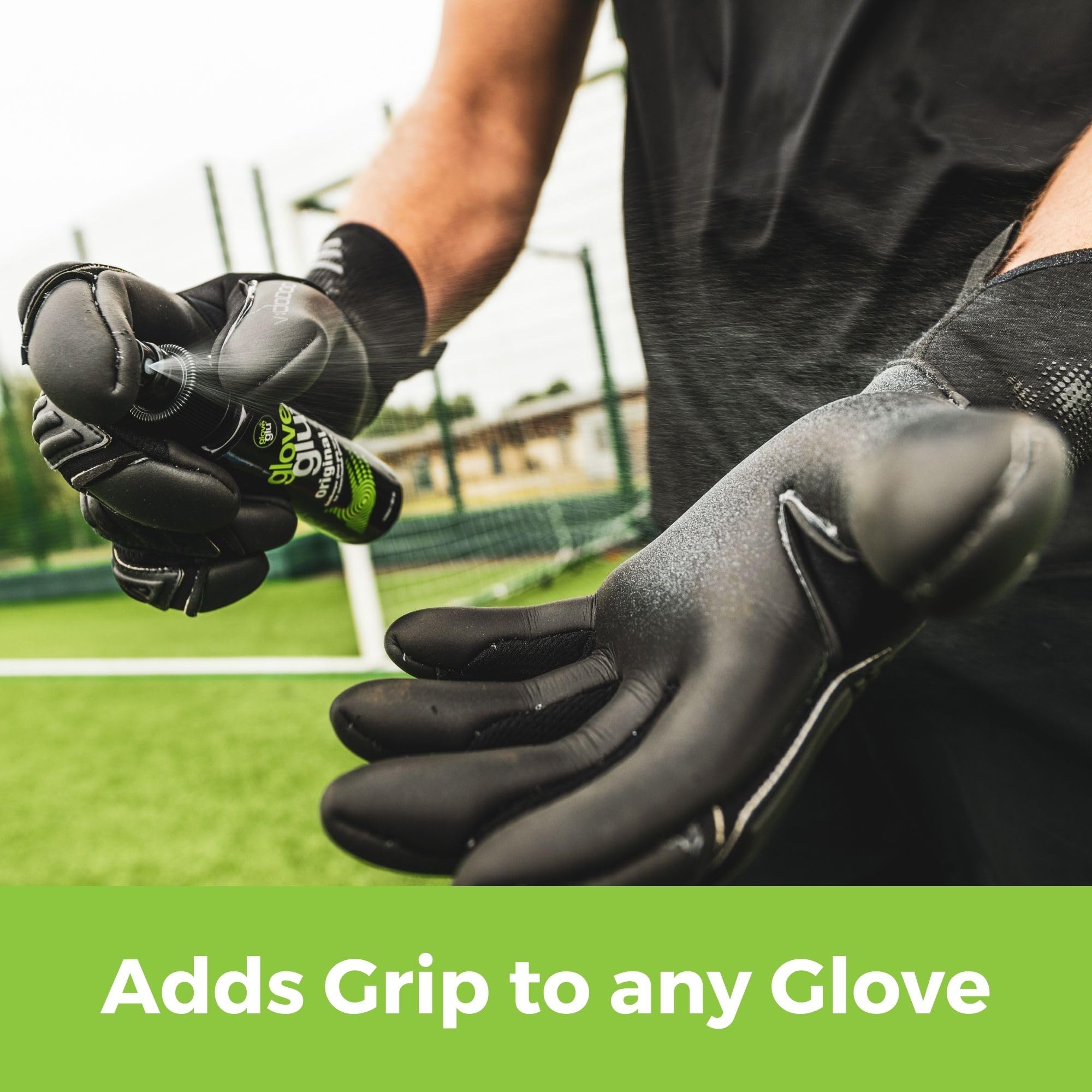 Premium Goalkeeper Glove Care Kit - gloveglu 120ml Wash & Prepare + 50ml Grip Spray | Enhances Grip & Cleans Gloves | Ideal for Soccer, Training & Match Days