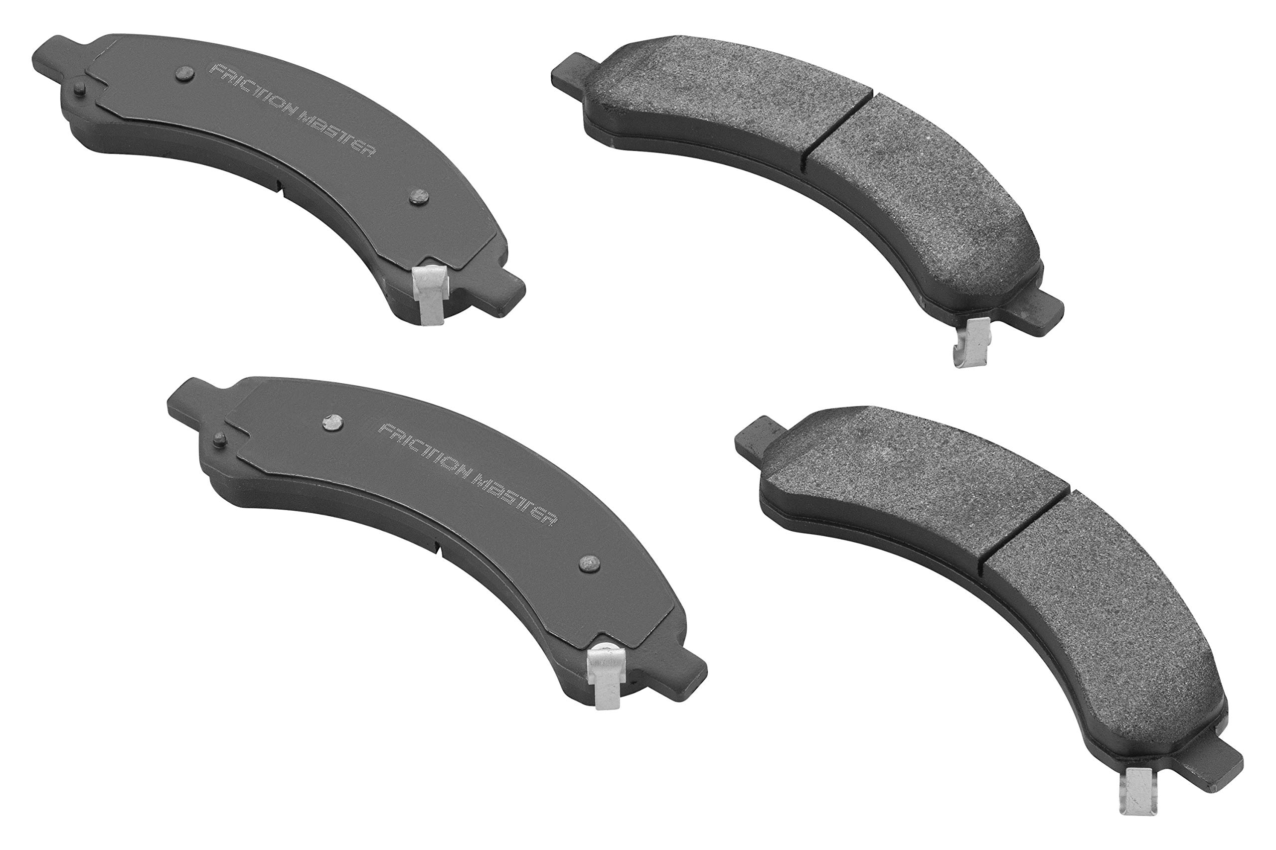 High-Performance MKD989 Semi-Metallic Rear Brake Pads for Chevrolet Express 3500 2003-2008 & GMC Savana 3500 2003-2019 (Dual Rear Wheels) - Durable Stopping Power for Heavy-Duty Trucks, Towing & Commercial Use