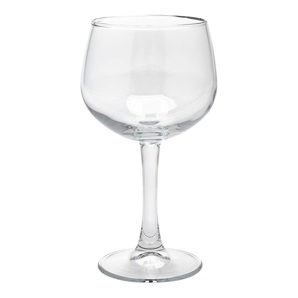 Restaurantware Cascata 13oz Balloon Red Wine Glasses Set of 12 - Chip-Resistant Tempered Glass Stemware for Red or White Wine, Dishwasher Safe - Perfect for Dinner Parties, Weddings & Fine Dining