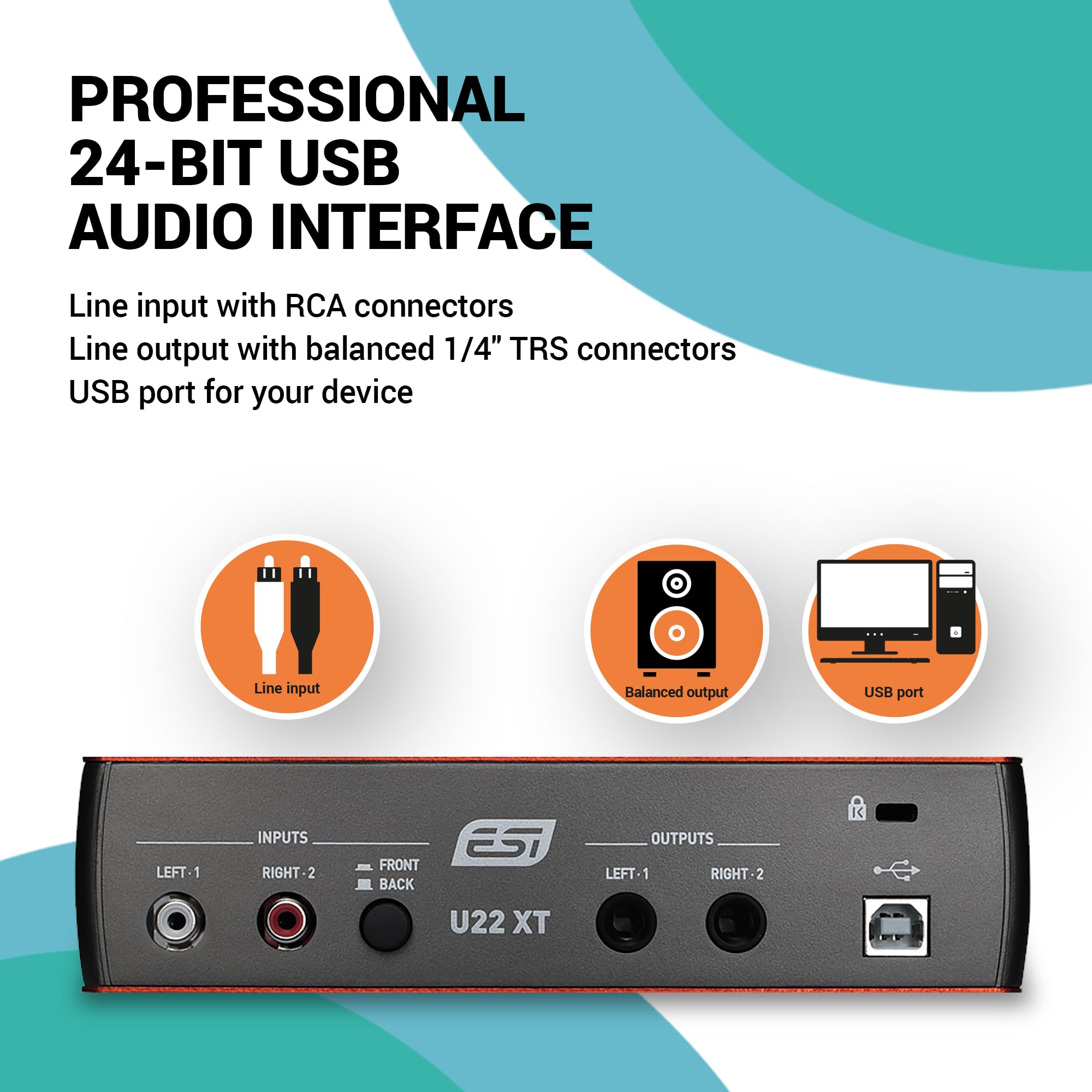 U22 XT cosMik Complete Recording Studio Bundle - Professional Audio Interface, Microphone, Headphones & Software for Music Production, Podcasting & Home Studio Recording