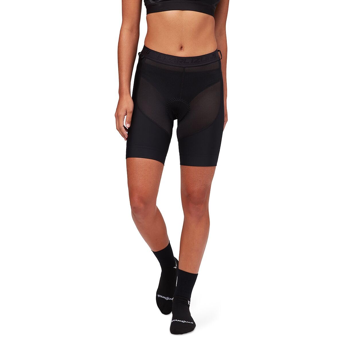 Pearl iZUMi Women's W Select Liner Cycling Shorts - Black, Large Size - Perfect for Road Biking, Spinning & Indoor Cycling Workouts