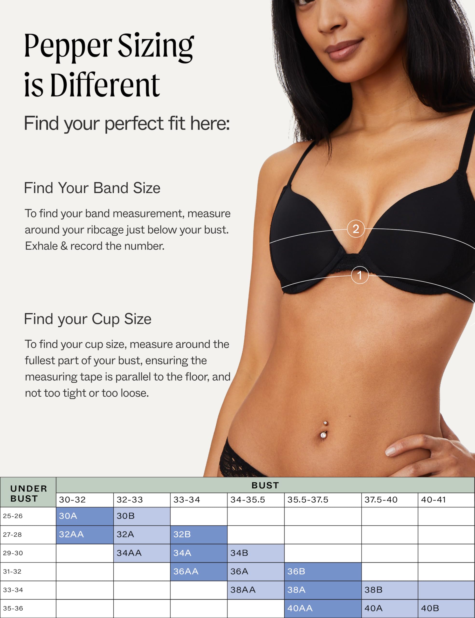 Lift Up Push Up Bra for Women - Lace Underwire Bra with Zero Gaps & Silky Fabric (30A-40B) | Perfect for Date Nights, Special Occasions & Everyday Confidence Boost