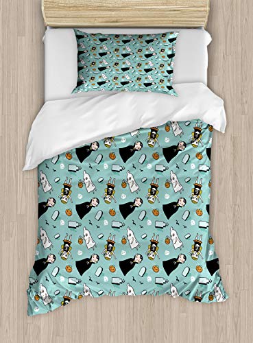 Pale Teal Multicolor
