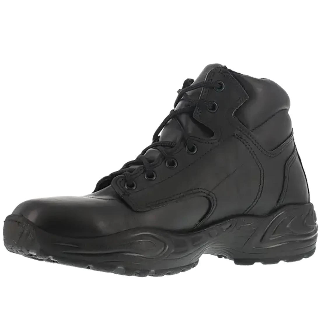 Postal Express 6 Inch Soft Toe Waterproof Boot Black