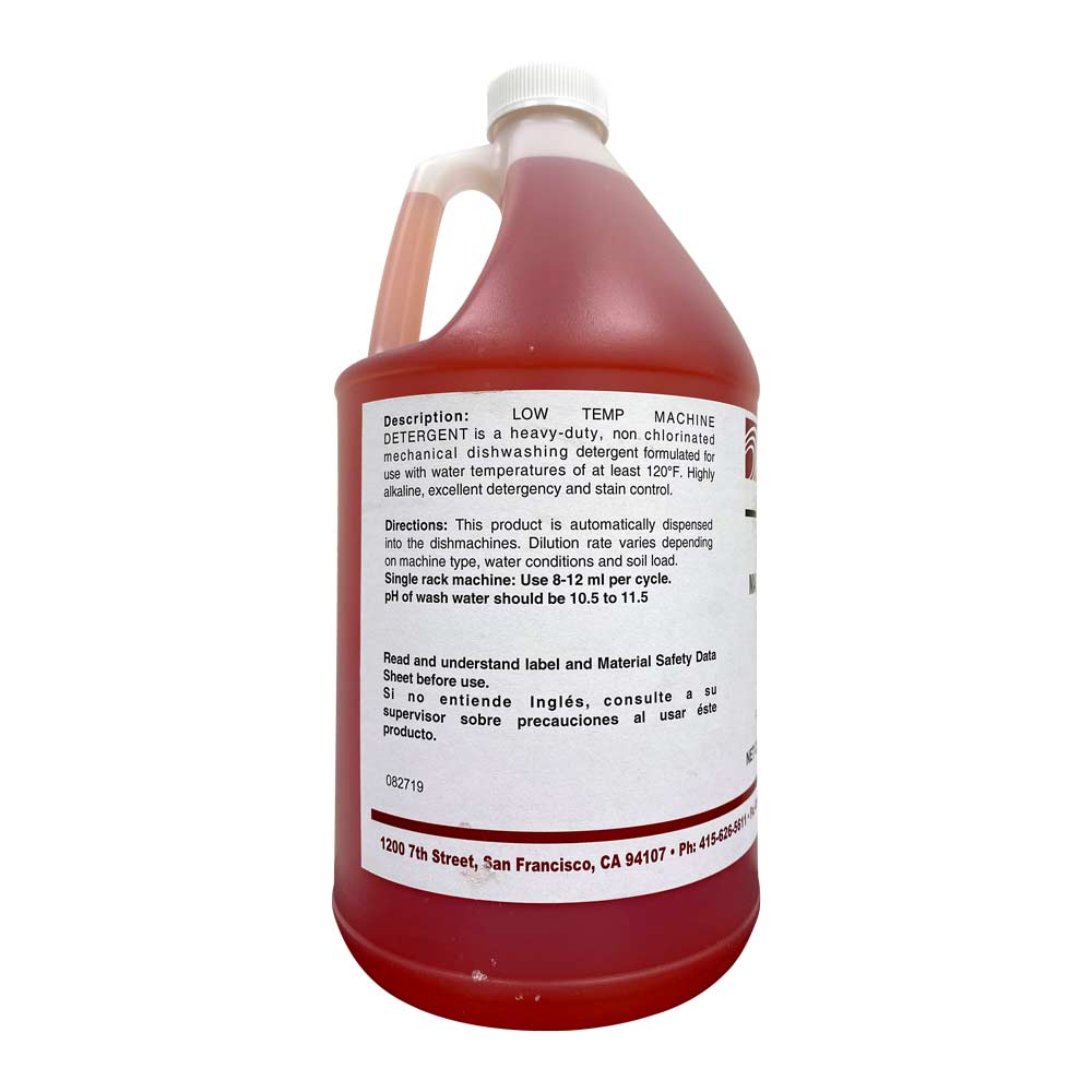 Eco-Friendly Low Temperature Dishwasher Detergent - 1 Gallon | Safe for Delicate Dishes & Energy-Efficient Machines | Perfect for Apartments, RVs, and Cold Water Wash Cycles