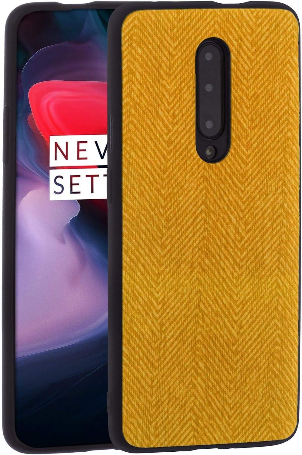 Premium Shockproof Phone Case for OnePlus 7 Pro | Durable Yellow Protective Cover | Perfect for Everyday Use & Outdoor Activities