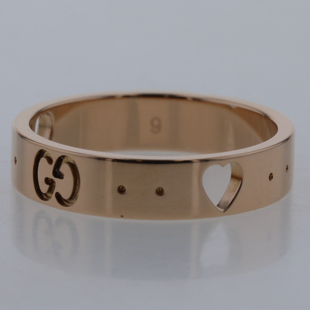 18K Gold Icon Amor Ring for Women - Elegant Love Symbol Jewelry Gift for Anniversary, Engagement & Valentine's Day