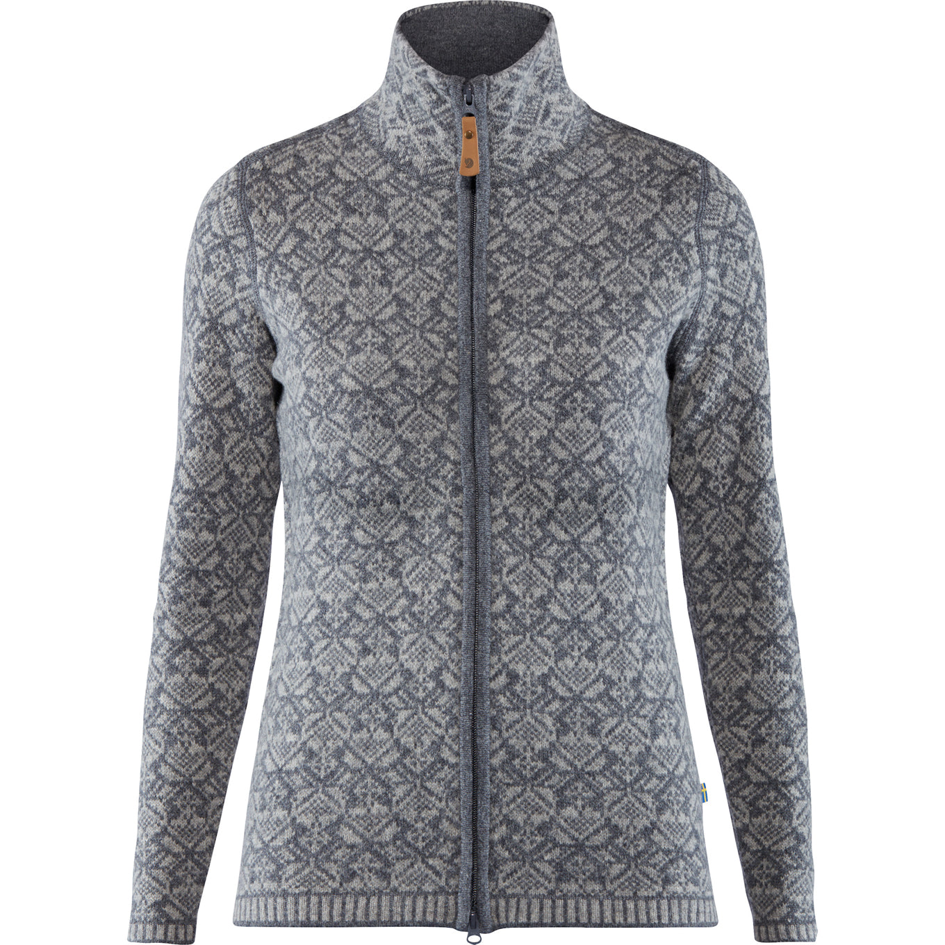 Fjallraven Women's Snow Cardigan - Warm Winter Knit Sweater for Outdoor Activities & Casual Wear