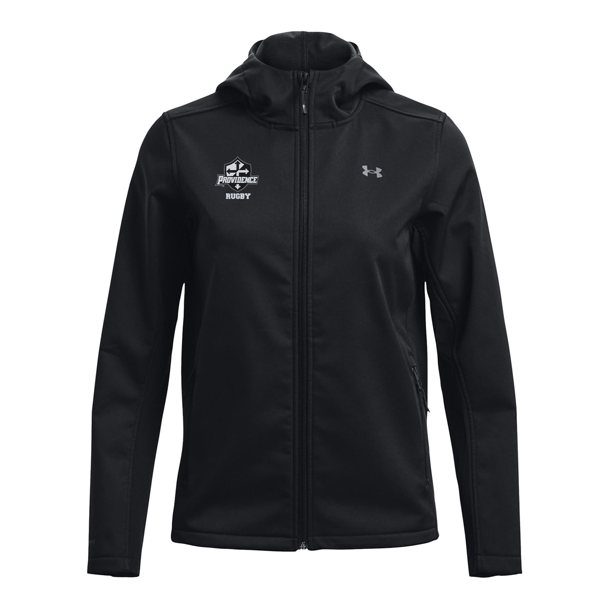 Providence College Women's Rugby Infrared Coldgear Hooded Jacket - Warm & Windproof for Outdoor Training & Games
