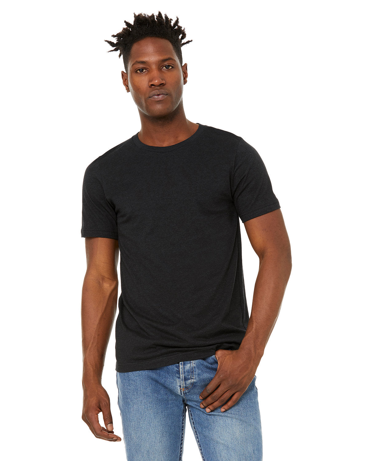 Bella + Canvas 3301C Unisex Sueded T-Shirt - Soft Comfortable Crewneck Tee for Men & Women | Perfect for Casual Wear, Layering & Everyday Outfits