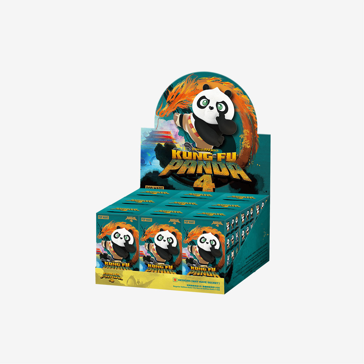 Kung Fu Panda Action Figures - Collectible Movie Character Toys for Kids & Fans | Perfect for Birthday Gifts, Home Decor, and Kung Fu Panda Themed Parties