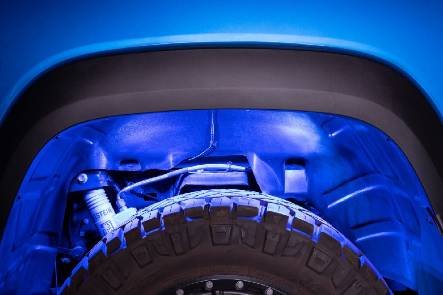 Diode Dynamics Stage Series Single Color LED Rock Light - Blue for Off-Road Trucks & Jeeps | Waterproof & Durable for Outdoor Adventures