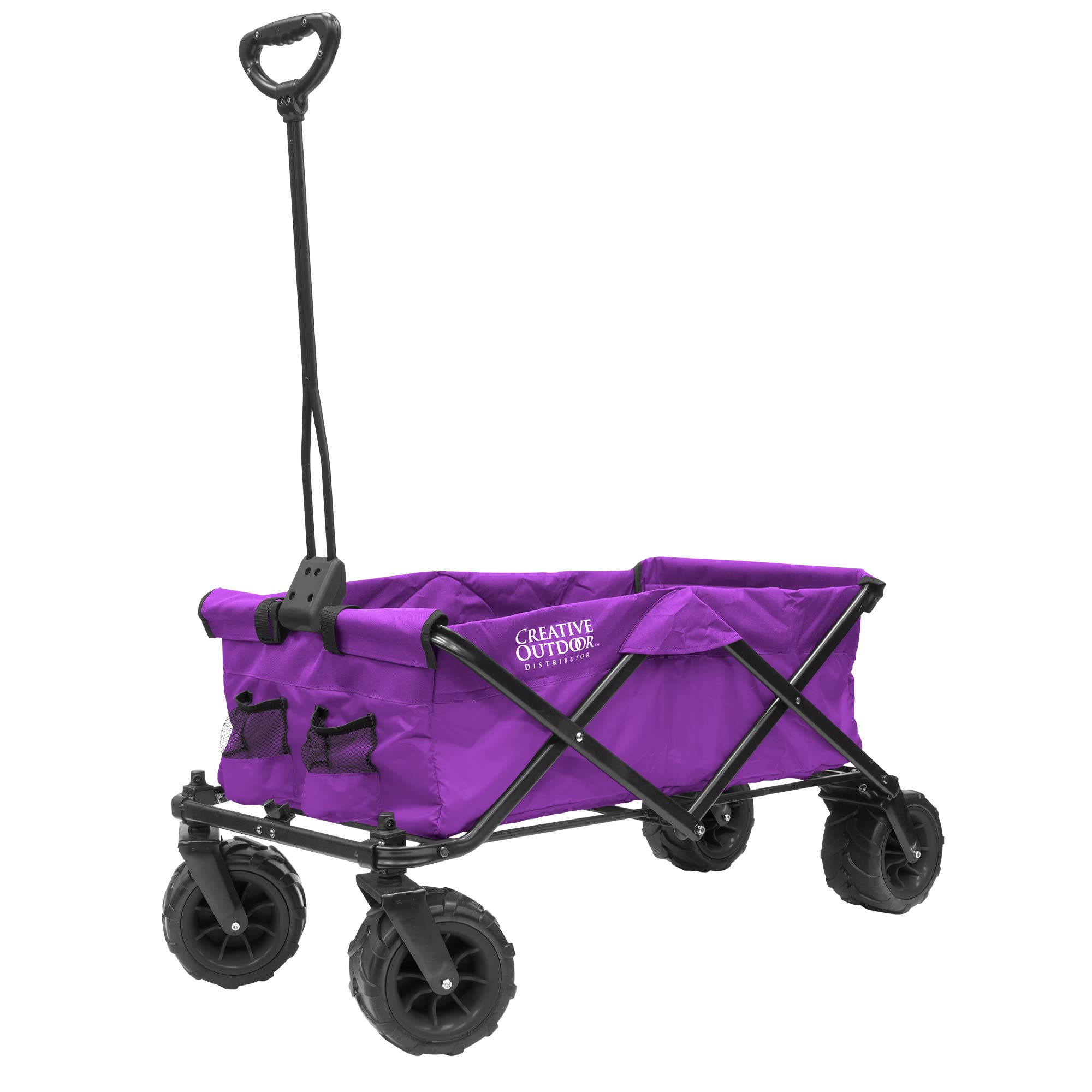 Best Folding Wagon with All-Terrain Wheels for Outdoor Adventures - Perfect for Beach, Camping, Picnics & Farmers Market