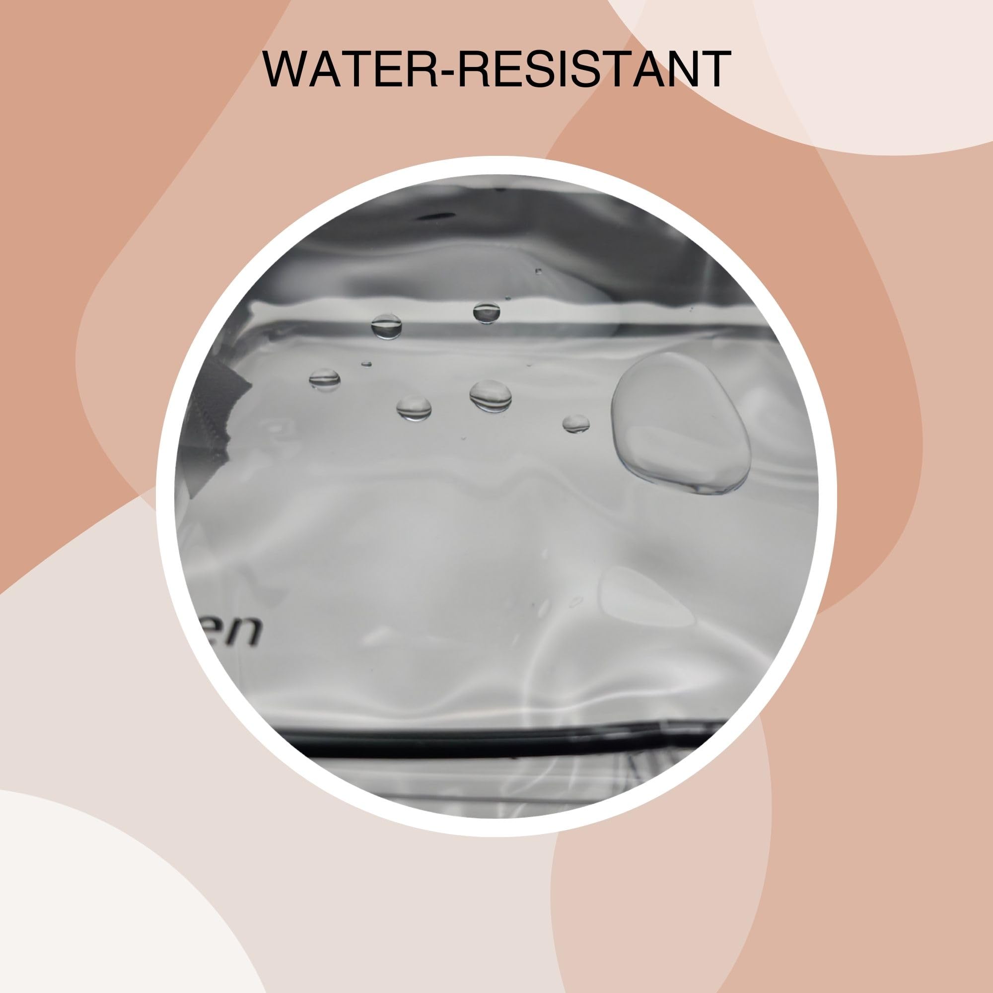 TSA Approved Clear Toiletry Bag 2-Pack - Quart Size Travel Cosmetic & Makeup Organizer for Carry-On Luggage - Perfect for Airports, Gym, and Weekend Getaways