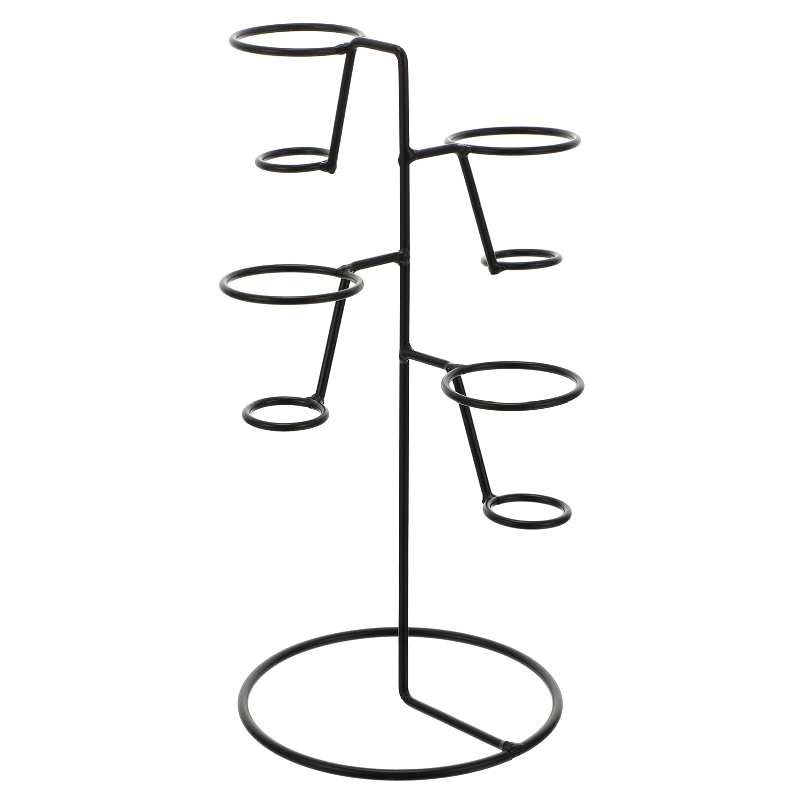 Premium Hemoton Double Head Ice Cream Display Stand - Durable Cone & Lollipop Holder for Waffles, French Fries & Fried Eggs - Perfect for Bakeries, Ice Cream Shops & Candy Stores