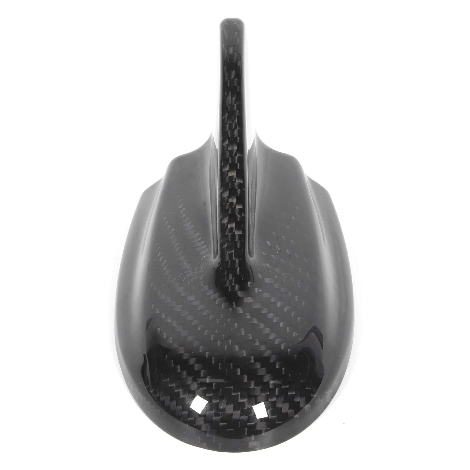 Carbon Fiber Shark Fin Antenna Cover - Universal Fit for 2015+ Cars - Durable Auto Roof Decoration & Replacement Accessory (Perfect for Sedans, SUVs & Trucks)