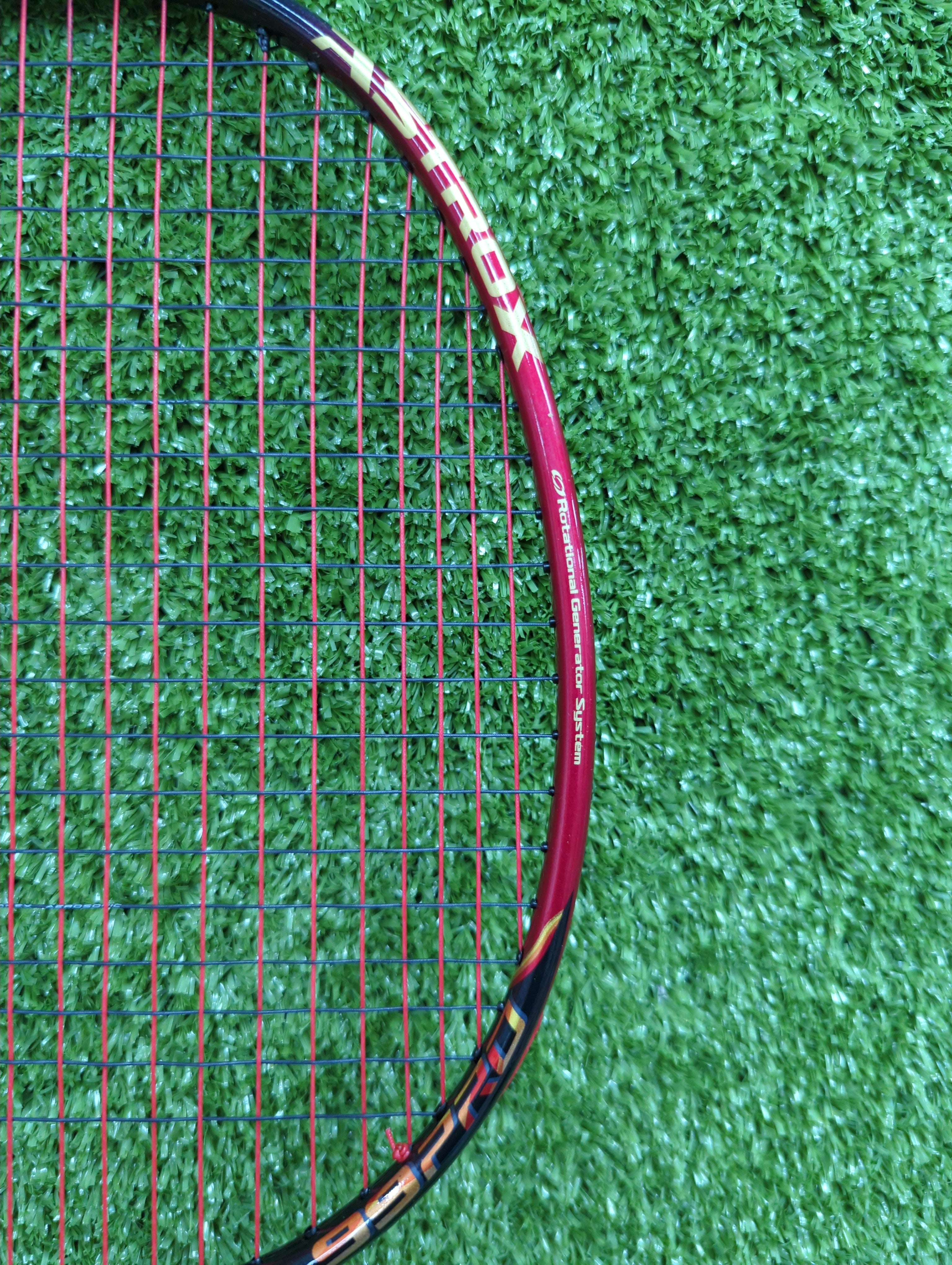 Yonex Astrox 99 Pro Cherry Sunburst Badminton Racket - Professional Prestrung Racquet Made in Japan for Tournament & Training Use