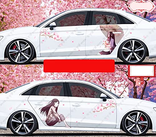 Hitori no Shita: The Outcast Anime Car Stickers - Large Anti-Scratch Sunproof Vinyl Decals for Cars, Trucks, Laptops (Baby Feng Design) - Perfect Gift for Christmas, Birthdays & Anime Fans