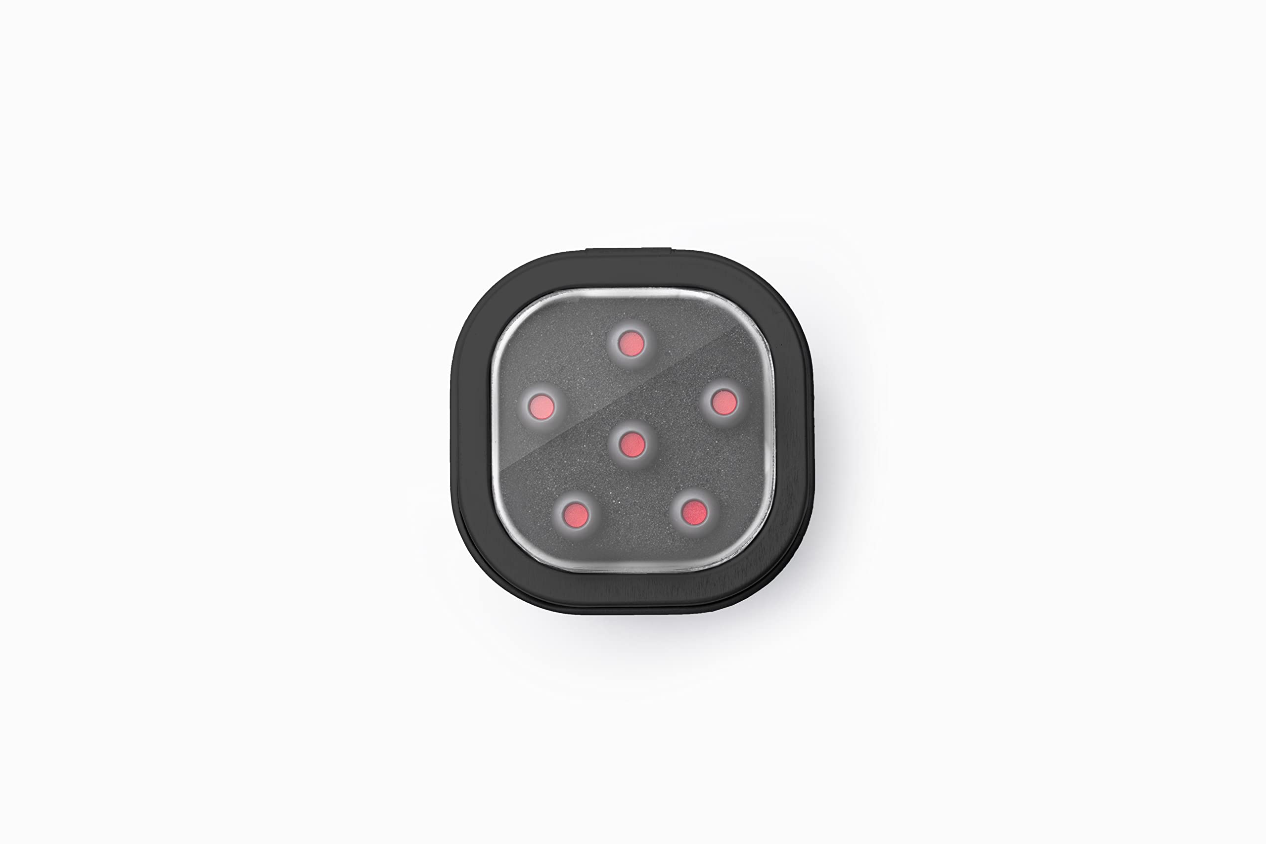 Premium Martin Guitar LUXE Acoustic Guitar Bridge Pins Set - 6 Matte Grey Pins with Elegant Red Inlay | Durable Replacement Parts for Martin & Other Acoustic Guitars | Perfect for Guitar Maintenance & Sound Enhancement
