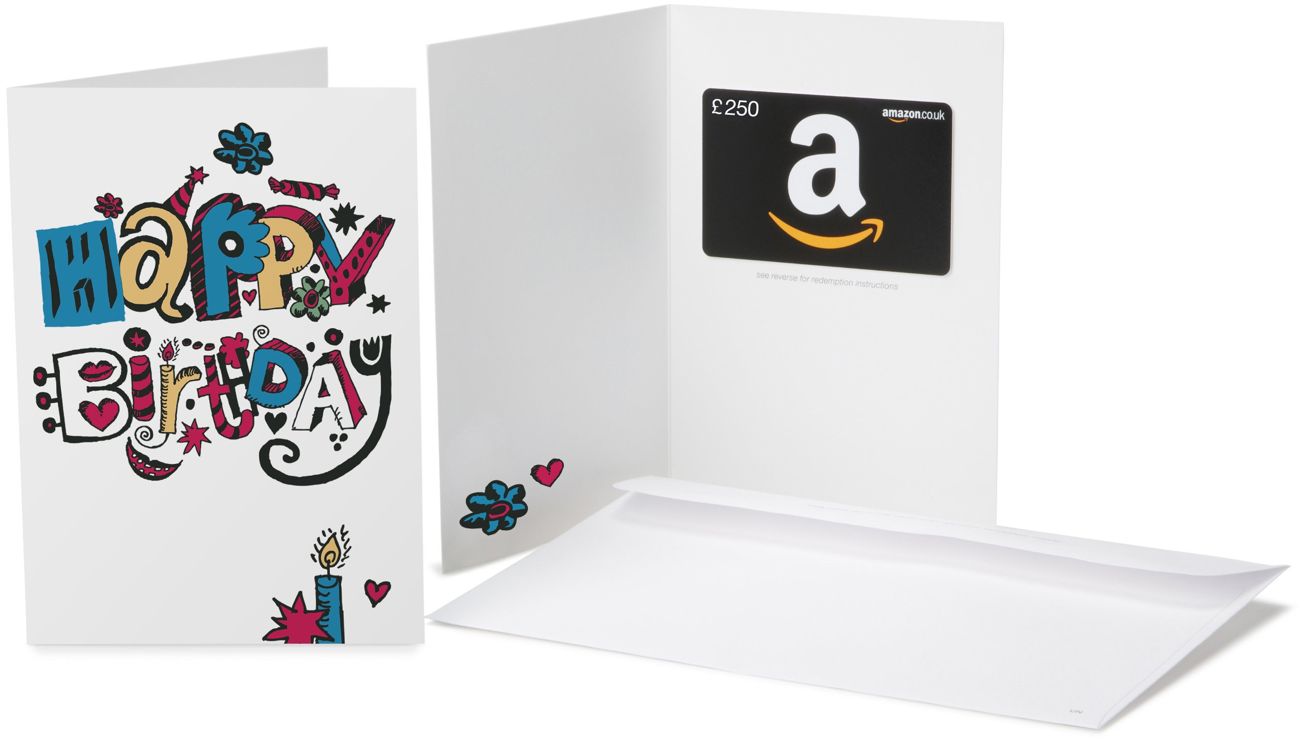 Amazon Gift Card in a Greeting Card - Perfect for Birthdays, Holidays & Special Occasions - Send as a Thoughtful Present Online