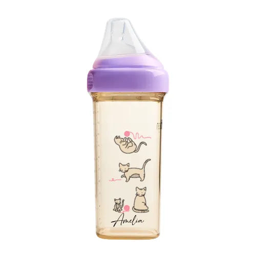 Hegen Baby Bottle - Customizable & Leak-Proof Feeding Solution for Newborns & Toddlers | Perfect for Daycare, Travel & On-the-Go Parents