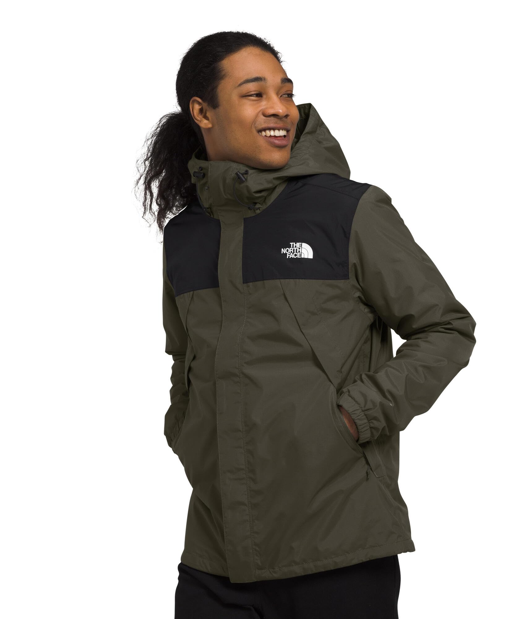 THE NORTH FACE Men's Antora Triclimate Jacket - Waterproof, Windproof & Breathable 3-in-1 Outdoor Shell - PFAS Free Eco-Friendly Design - Perfect for Hiking, Camping & Winter Adventures