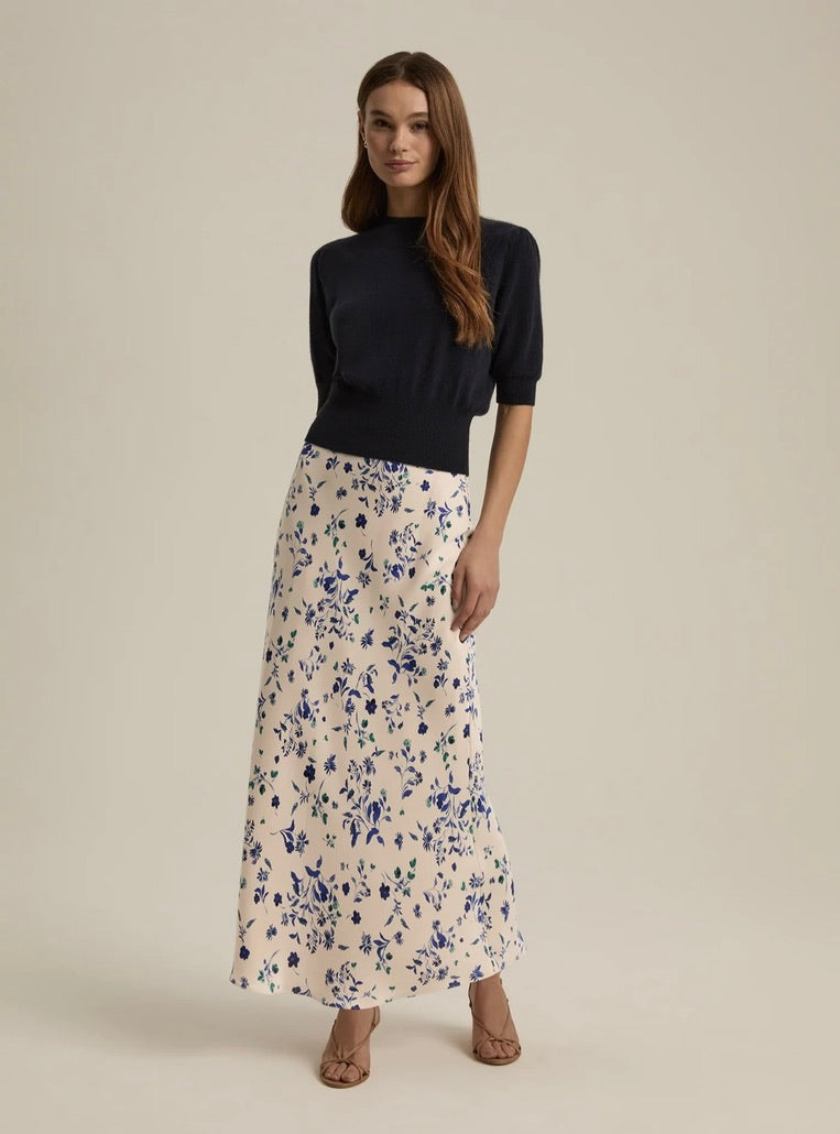 Elegant Ivory Skirt for Women | Comfortable & Stylish A-Line Midi Skirt | Perfect for Casual Outings, Office Wear & Special Occasions