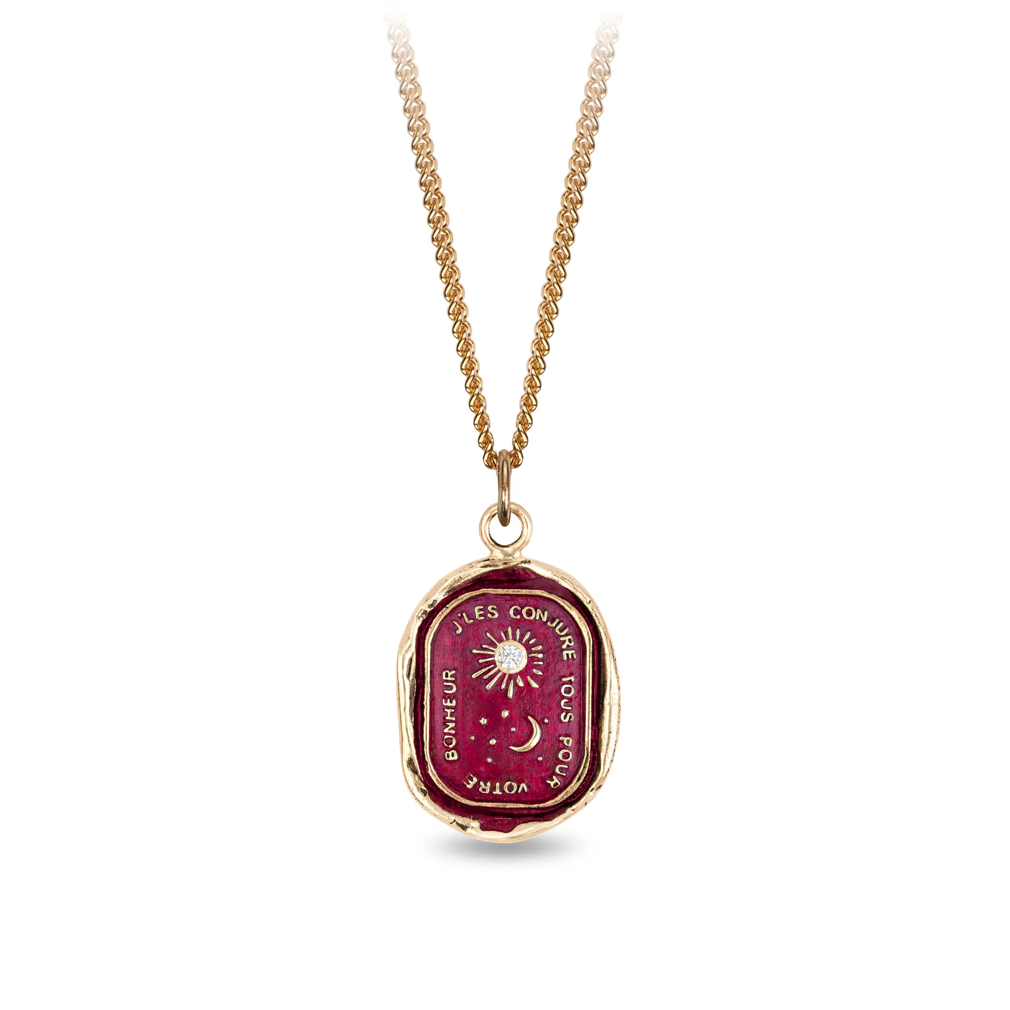 14K Gold Diamond Signature Talisman Jewelry Set - Elegant Necklace, Bracelet & Earrings for Women | Perfect for Weddings, Anniversaries & Special Occasions