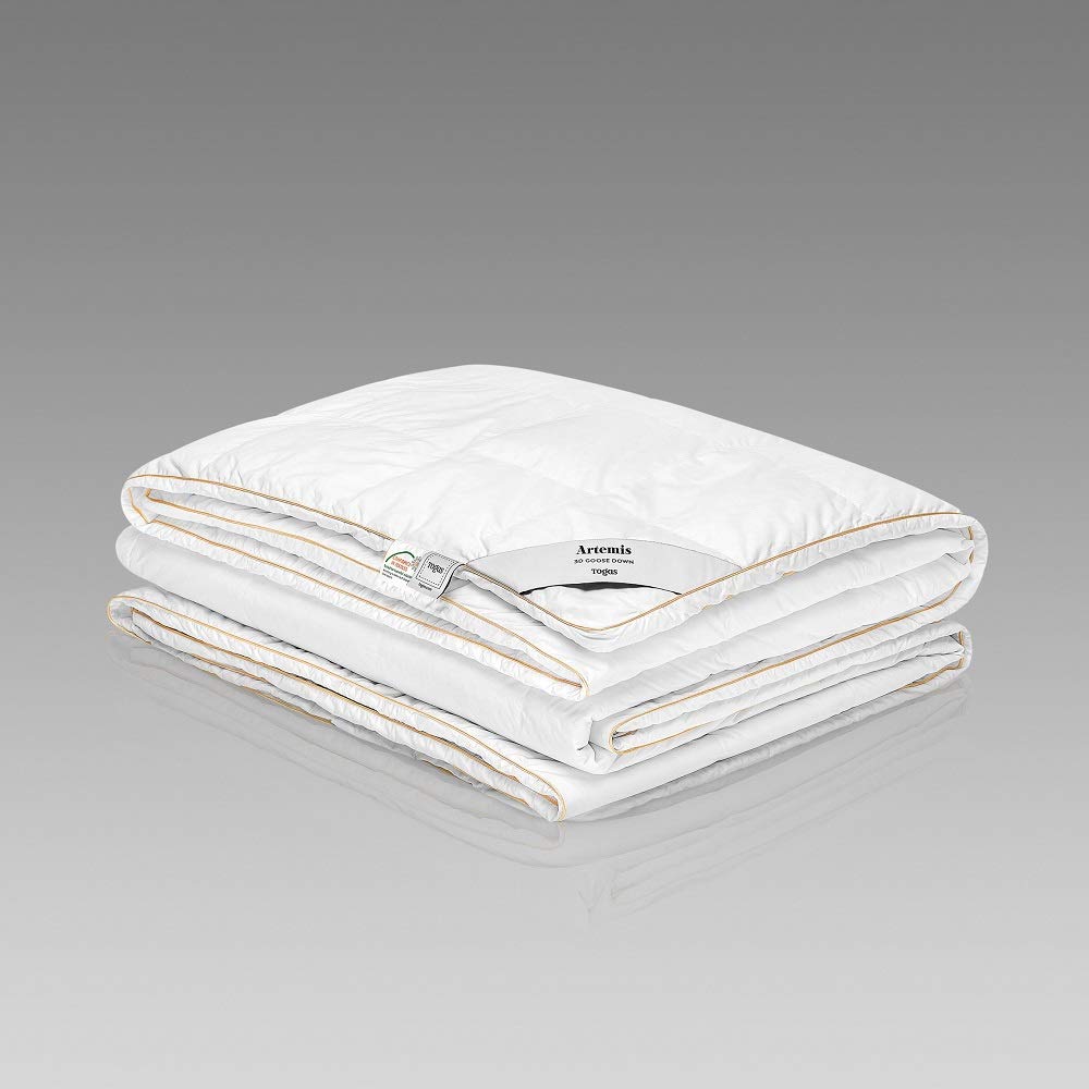 100% White Goose Down Comforter - Ultra Warm & Lightweight Duvet Insert for Winter | Hypoallergenic Luxury Bedding for Cold Nights