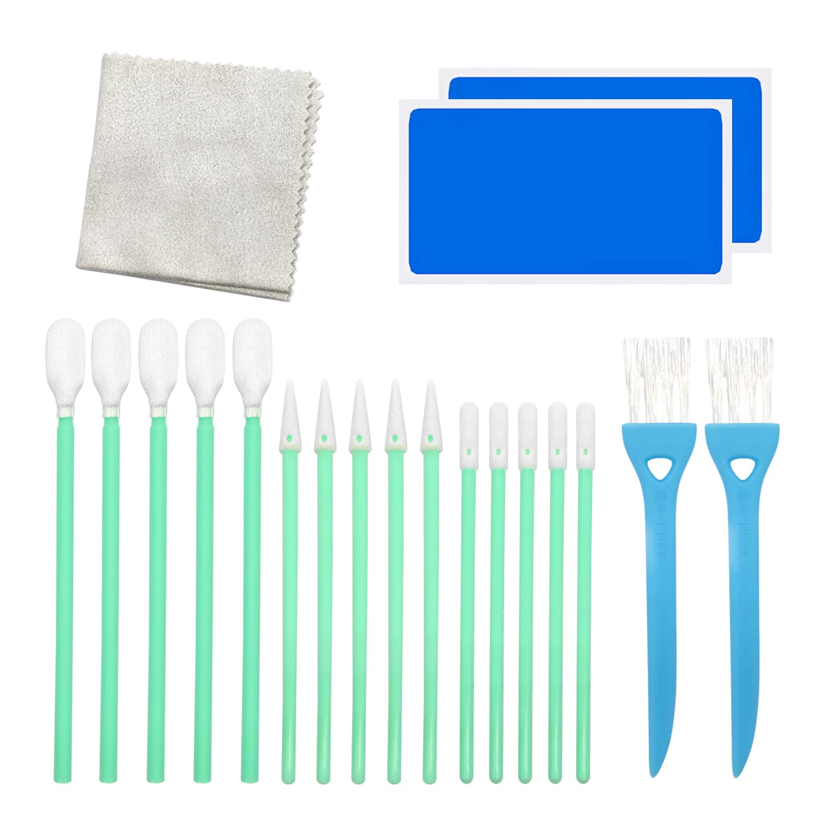20-Piece Phone Cleaning Kit - USB Port & Headphone Jack Cleaner with Soft Bristle Brushes for iPhone, iPad, AirPods, Laptop & Electronics - Perfect for Home, Office & Travel Maintenance