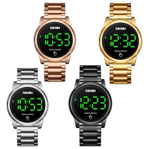 Smart Touch Watch 1550 - Waterproof Fitness Tracker with Heart Rate Monitor, Step Counter & Sleep Tracking - Perfect for Running, Swimming & Daily Activity Tracking