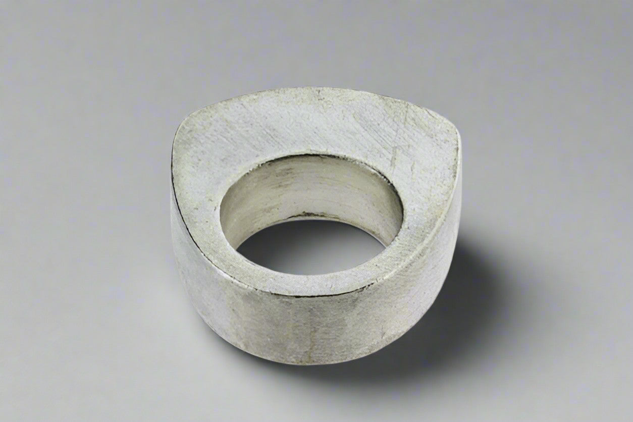Large Hollow Ring Pure Silver 925 - Elegant Minimalist Jewelry for Women, Perfect for Everyday Wear & Special Occasions