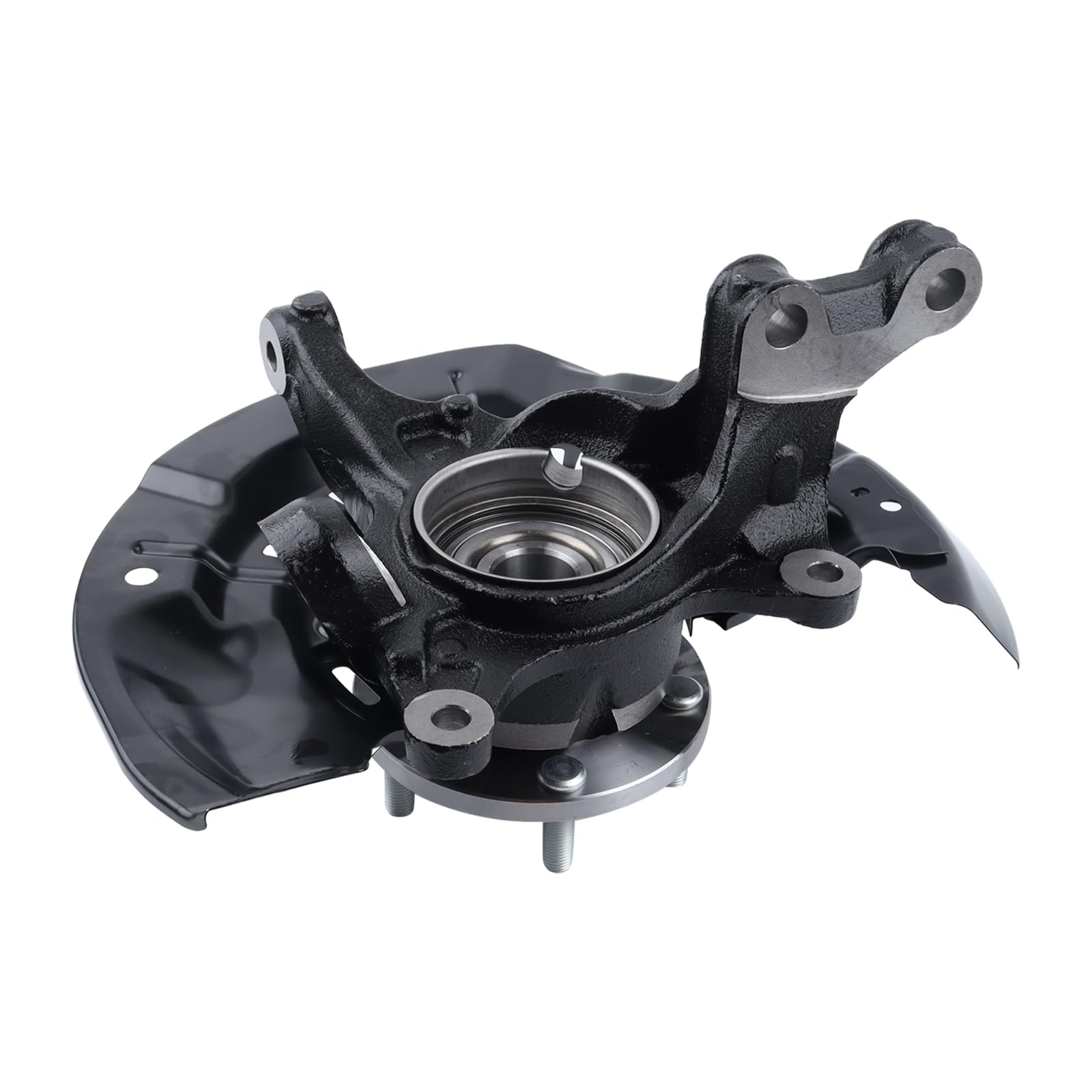 FEIDKS 698-431 Steering Knuckle & Wheel Hub Bearing Assembly - Compatible with 2011-2013 Toyota Sienna L4 2.7L & 2011-2017 Sienna V6 3.5L - Front Left/Driver Side Replacement Part - Perfect for Smooth Steering & Safe Driving