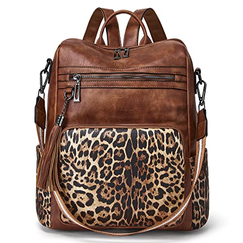 1-4 Brown With Leopard