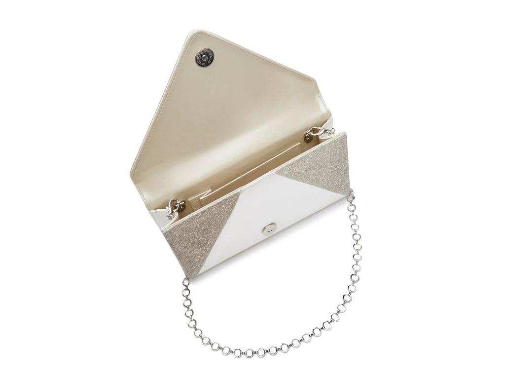 Rainbow Club Ivory Satin Bridal Handbag Diane - Elegant Wedding Purse for Bride, Bridesmaids & Special Occasions | Perfect for Ceremony, Reception & Formal Events