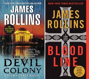 Sigma Force Series Set Books 1-14 by James Rollins - Complete Action Adventure Thriller Collection for Adults - Perfect for Book Clubs & Vacation Reading