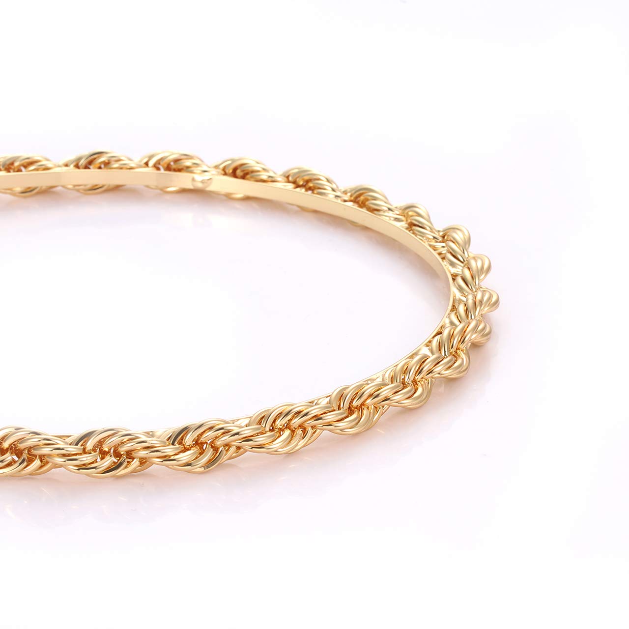 HZEYN Gold Metal Twisted Chain Headband for Women - Elegant Statement Hair Accessory for Parties, Weddings & Special Occasions