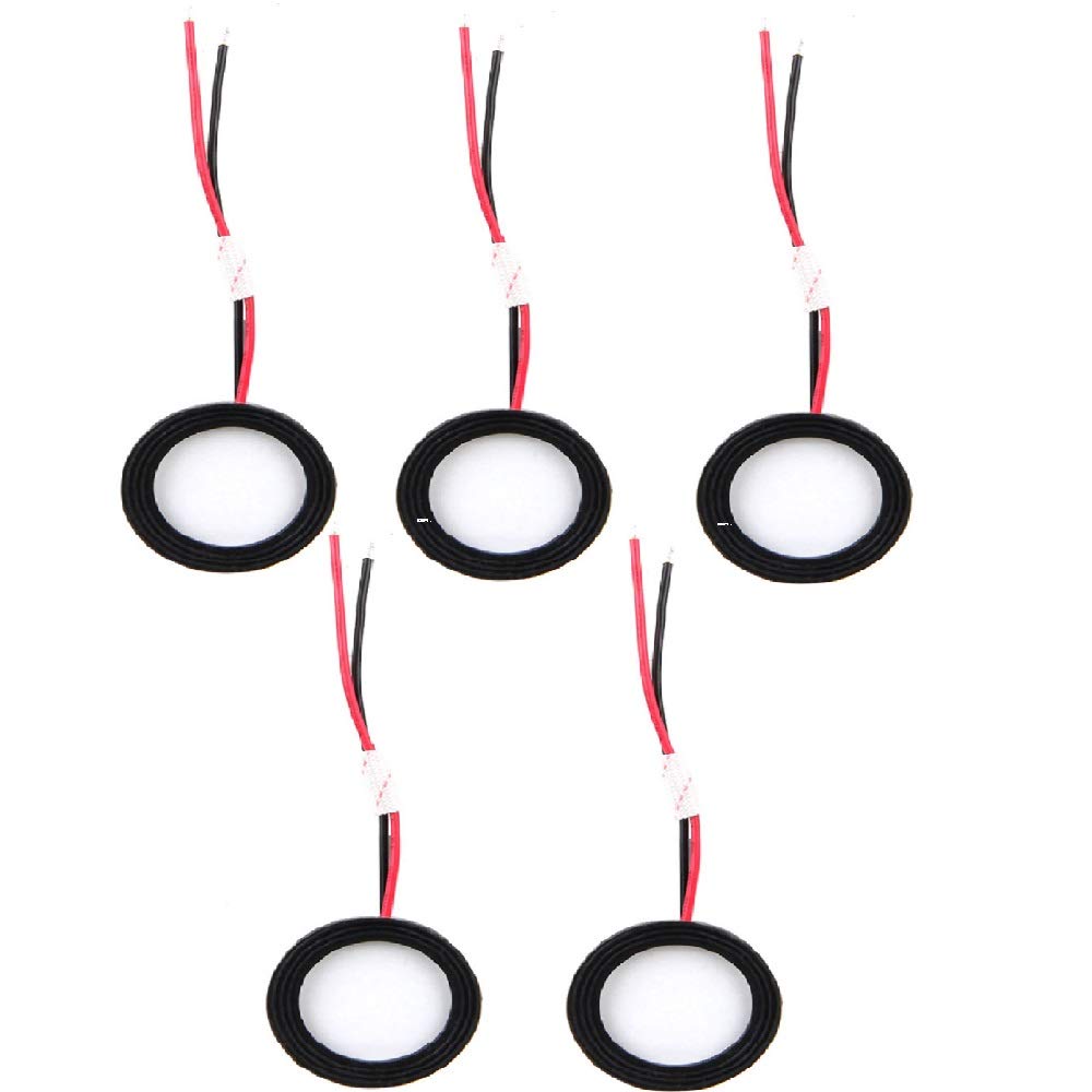 Bolsen 5PCS 20/25mm Ultrasonic Mist Maker Fogger Ceramic Discs with Wire & Sealing Ring - DIY Humidifier, Fountain, Aromatherapy Diffuser for Home, Spa, and Indoor Plants