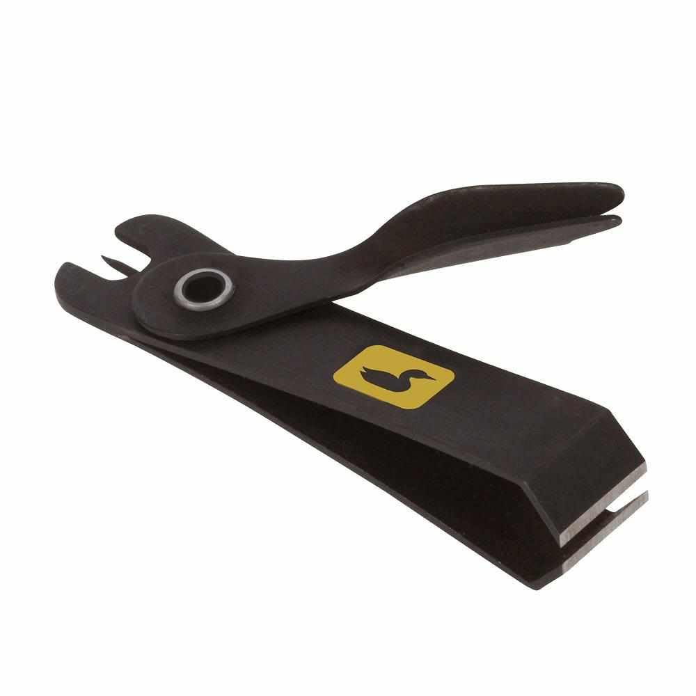 Loon Outdoors Rogue Nipper with Knot Tool - Premium Fishing Pliers for Fly Fishing, Saltwater & Freshwater Anglers - Perfect for Cutting Line, Crimping & Knot Tying